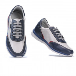 Zapatillas deportivas adolescentes 374 índigo combinado