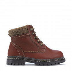 Botines niños pequeños 29c coñac
