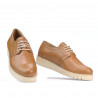 Zapatos casuales de mujer 6007 marrón
