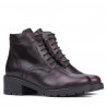 Botines de mujer 3329 burdeos