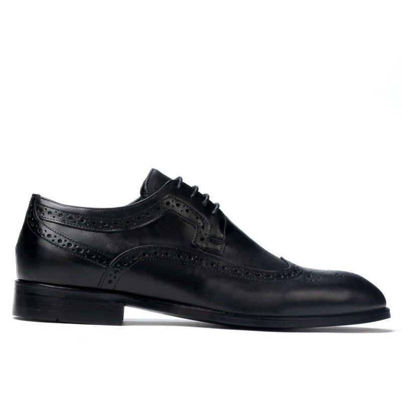 Zapatos elegantes para hombre 892m negro (tallas grandes)