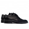 Zapatos elegantes para hombre 892m negro (tallas grandes)