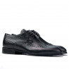 Zapatos elegantes para hombre 892m negro (tallas grandes)