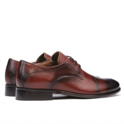 Zapatos elegantes para hombres (tallas grandes) 822m a coñac