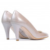 Zapatos elegantes de mujer 1234 capuchino nacarado