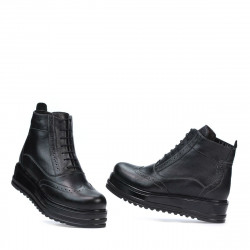 Botines de mujer 3332 negro