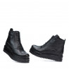 Botines de mujer 3332 negro