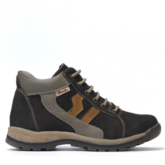 Botines para adolescentes 4005 bufo tdm (testa di moro)