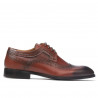 Zapatos elegantes para hombres 892m en color coñac (tallas grandes)