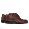 Zapatos elegantes para hombres 892m en color coñac (tallas grandes)