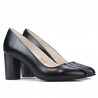 Zapatos elegantes de mujer 1273 negro