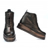 Botines mujer 3332 cobrizo