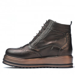 Botines mujer 3332 cobrizo