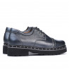 Zapatos casual de mujer 6009 antracita nacarada