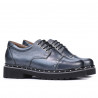 Zapatos casual de mujer 6009 antracita nacarada