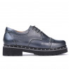 Zapatos casual de mujer 6009 antracita nacarada