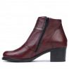 Botines mujer 3328 burdeos