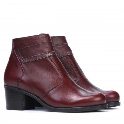 Botines mujer 3328 burdeos