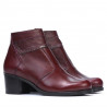 Botines mujer 3328 burdeos