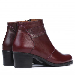 Botines mujer 3328 burdeos