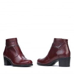 Botines mujer 3328 burdeos