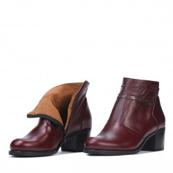 Botines mujer 3328 burdeos