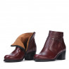 Botines mujer 3328 burdeos