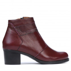 Botines mujer 3328 burdeos