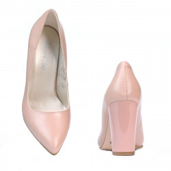 Zapatos elegantes de mujer 1261 polvo nacarado