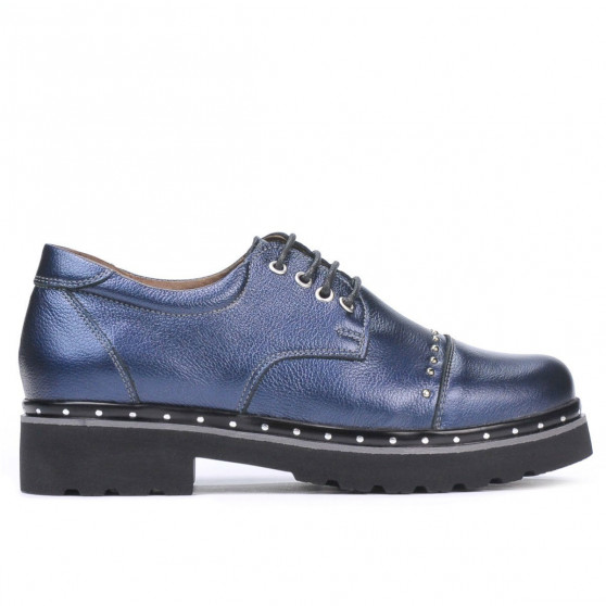Zapatos casuales de mujer 6009 índigo nácar