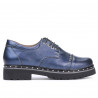 Zapatos casuales de mujer 6009 índigo nácar