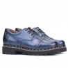 Zapatos casuales de mujer 6009 índigo nácar