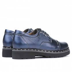 Zapatos casuales de mujer 6009 índigo nácar