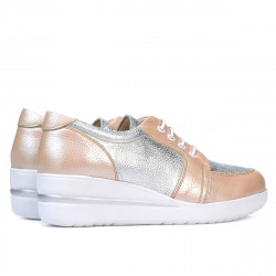 Zapatos casuales de mujer 6006 polvo combinado