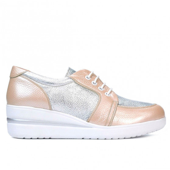Zapatos casuales de mujer 6006 polvo combinado
