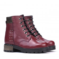 Botas para niños 3014 burdeos