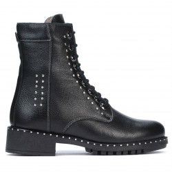 Botines de mujer 3333 negro