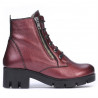 Botines de mujer 3307 burdeos nacarados