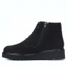Botines de mujer 3335 bufo negro