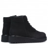 Botines de mujer 3335 bufo negro