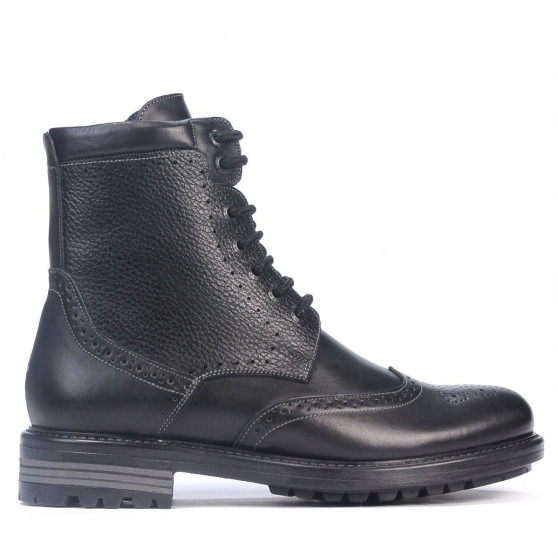 Botines para hombre 4112 negro