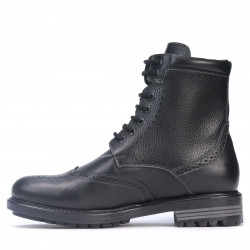 Botines para hombre 4112 negro
