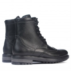 Botines para hombre 4112 negro