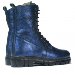 Botines de mujer 3337 índigo nácar