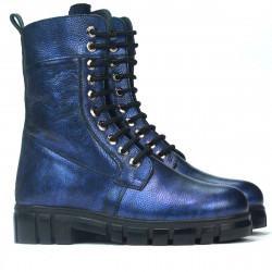 Botines de mujer 3337 índigo nácar