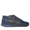 Zapatos casuales para hombre 4110 índigo+negro