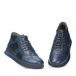 Zapatos casuales para hombre 4110 índigo+negro