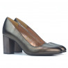 Zapatos elegantes de mujer 1273 marrón nácar