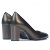 Zapatos elegantes de mujer 1273 marrón nácar