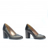 Zapatos elegantes de mujer 1273 marrón nácar